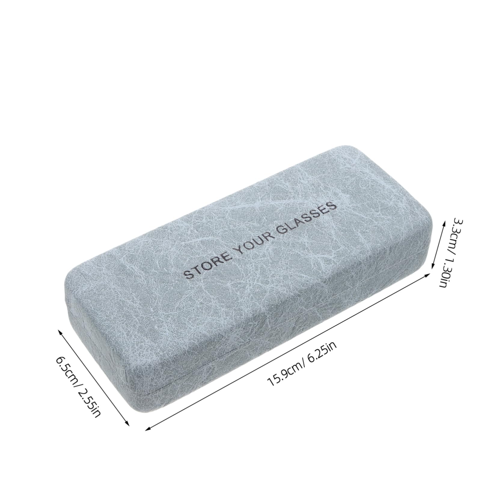 minkissy Custodia Per Gli Occhiali Portatile Viaggio Gli Uomini Viaggiano Astuccio Custodia Rigida Per Occhiali Multiplo Porta Bicchieri Grandi Bicchieri Annata Pelle
