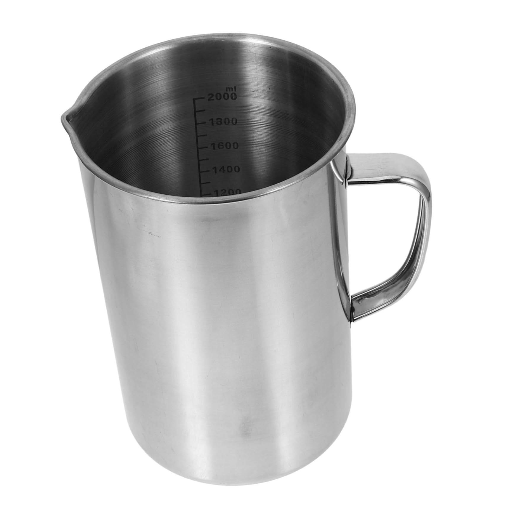 Homoyoyo Taza Medidora Asa Taza Graduada para Cocina y Laboratorio para Espumar Leche y Hornear