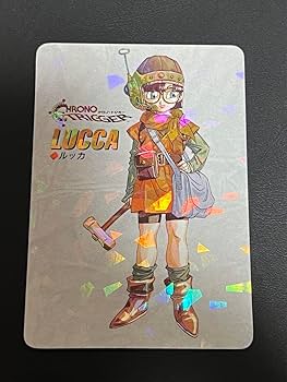 美品　クロノトリガー　レア　カード Amazon.co.jp: クロノトリガー カード ルッカ/角プリズム キラ