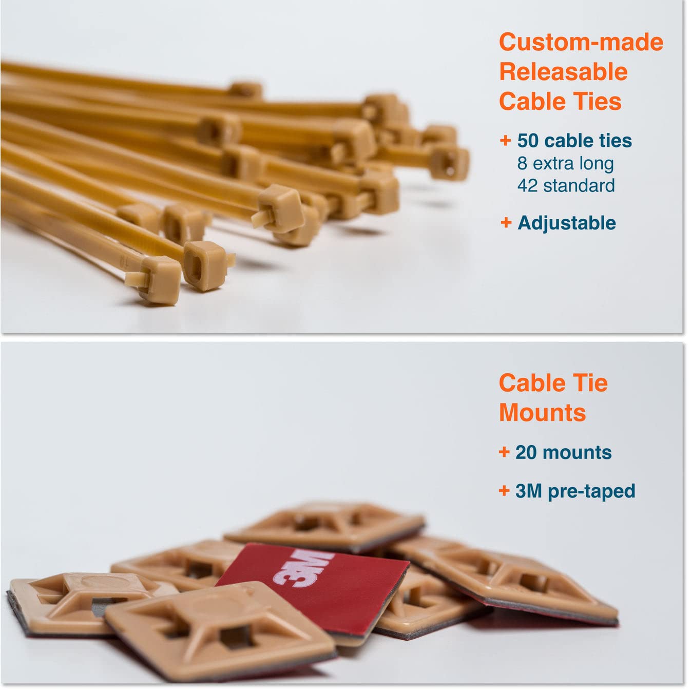 RovingCove - Protector de barandilla de escalera de 15 x 3 pies, red de seguridad para barandilla para bebé, cubierta de puerta de seguridad infantil, red de malla para balcón, marrón almendra