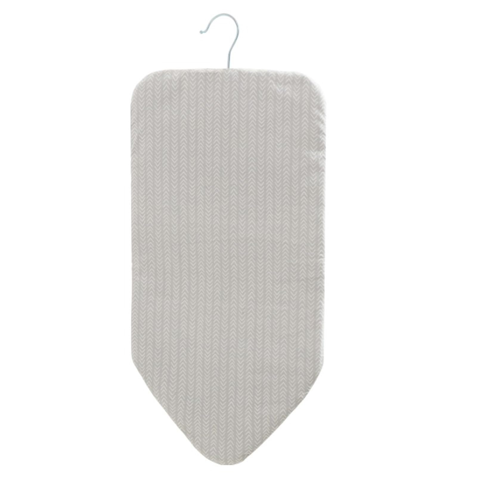 Leichtes Bügelbrett Klappbar mit Haken, Tragbares Bügeltisch zum Aufhängen für Tischplatten, Arbeitsplatten, Bügelmatte für kleine Räume(Gray)