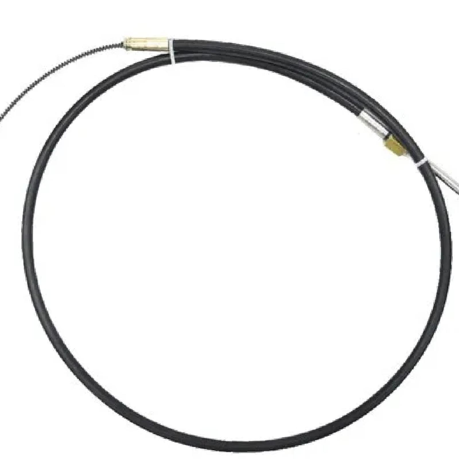 Cable de dirección de Servicio Ligero Aqmm5813 para Motores fueraborda hasta 55, Piezas 8 pies, Negro, 8 pies
