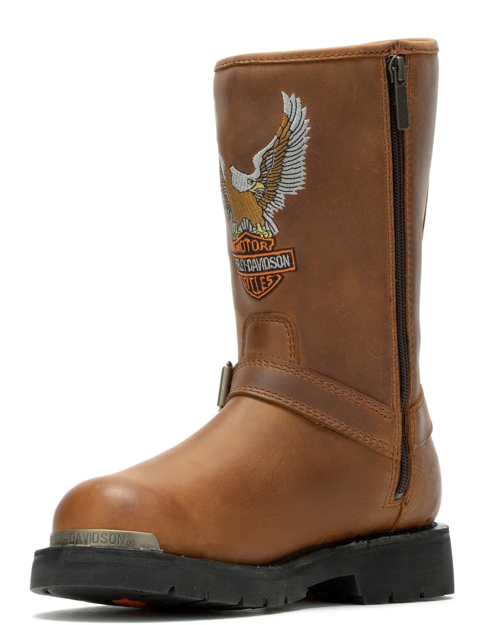 Harley-Davidson Women's Motorcycle Boot, Brown, 8