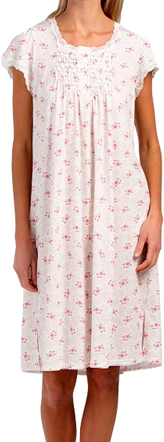 Miss Elaine Women's Short Nightgown at  Women’s Clothing store