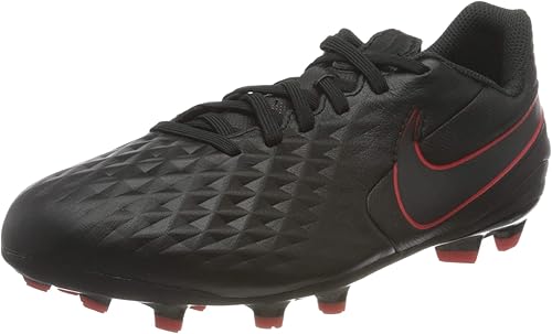 Nike Kids Jr Legend 8 Academy Soccer (bebéniño pequeñoniño grande) negrohumo oscurorojo chile, talla 5.5, niño grande, M, Negro Dk Humo Gris Chile