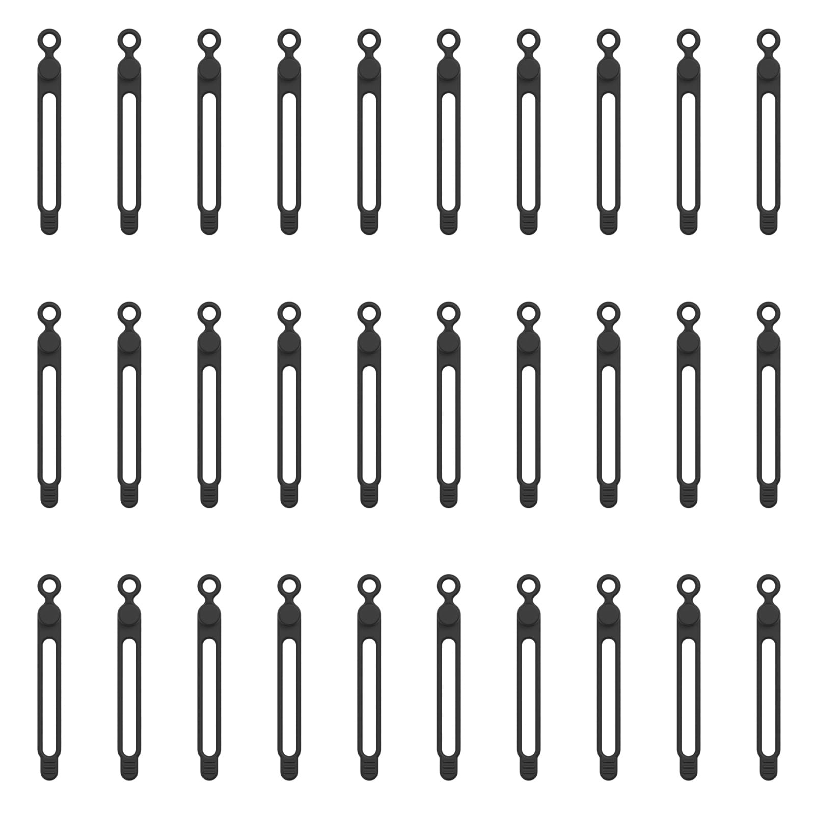 Hdoytxxm E Multipurpos Elastics Cord Straps For Chargers Headphones Data Cables Silicon Ties Silicon Cabl Straps