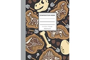 Dinosaur Composition Notebook: Unleash Your Imagination with 150 Pages of Prehistoric Adventure