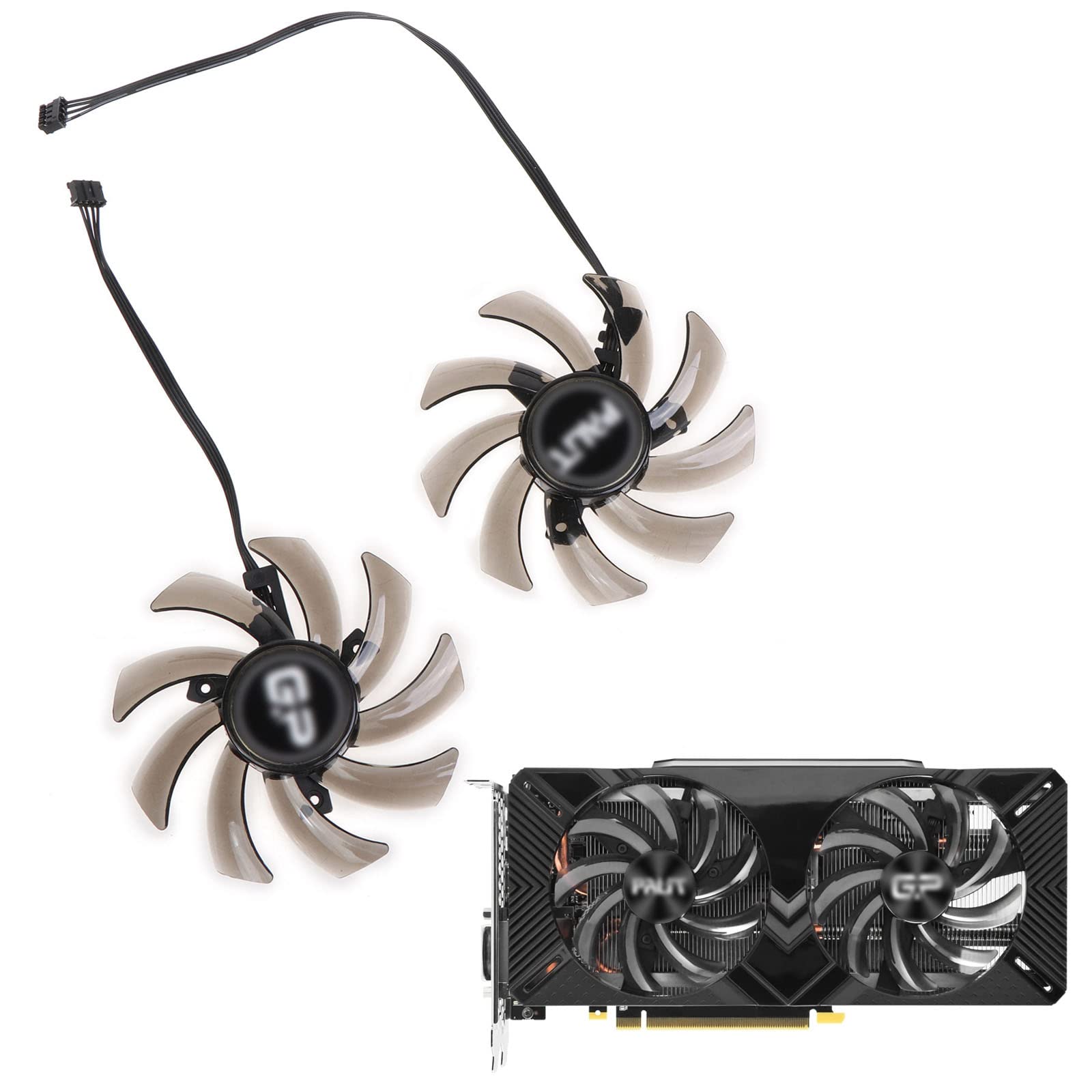 Palit 2080Ti Dual 11G から取り外したファンクーラー Palit 2080Ti Dual 11G から取り外したファンクーラー Amazon.co