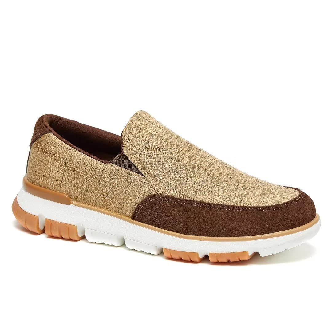 XPACS Mens Super Soft Orthopedic Walking Loafers For Plantar