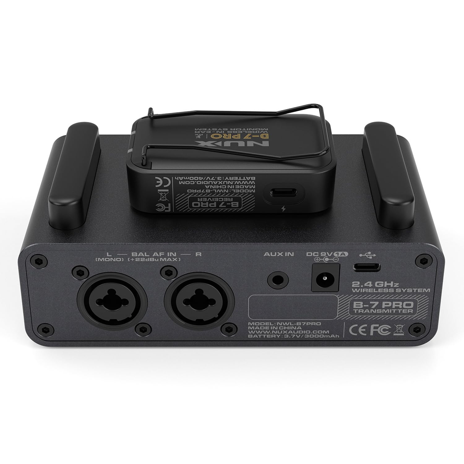 Nux B-7 Pro In-Ear-Monitoring-System mit keepdrum XLR-Kabel