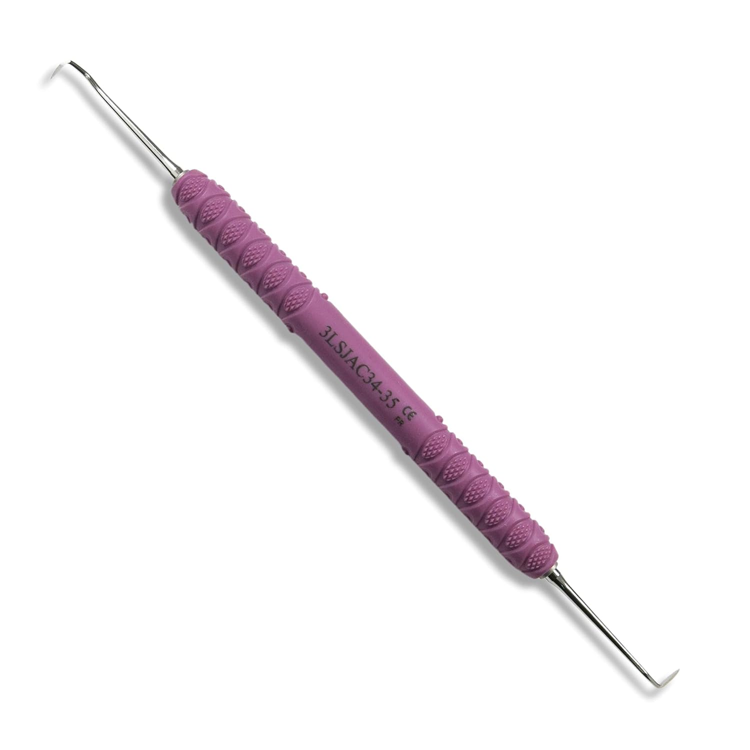 Osung Dental Sickle Scaler, Dental Scaler, Universal Sickle Scaler with Plastic Handle [JAC 34-35]