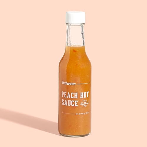 Miniatura 3 de The Peach Truck Heat Lovers - Caja de regalo  Salsa picante Habanero salsa de melocotón exclusiva mermelada de jalapeño ideal para patatas fritas