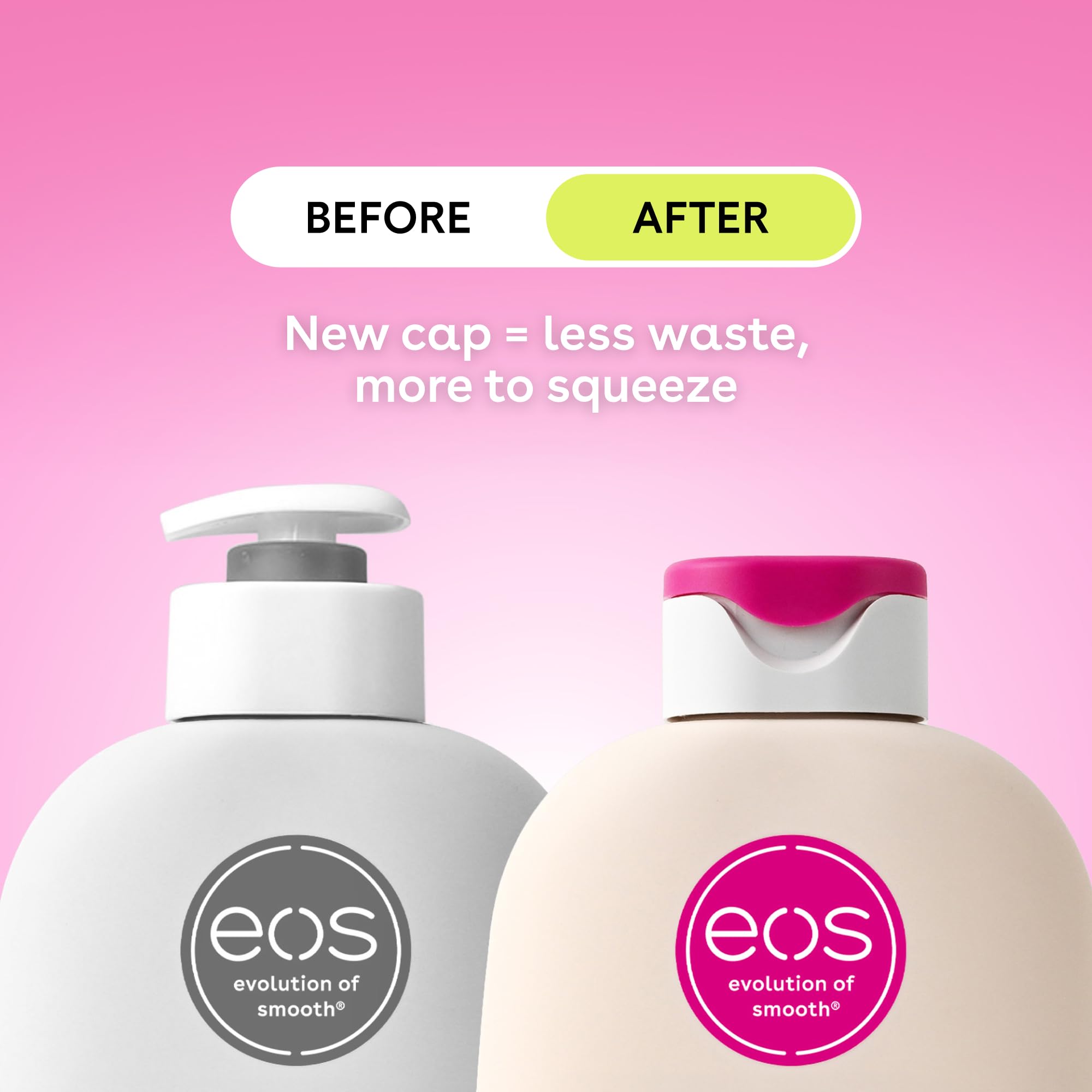 eos Shea Better balsam do ciała - Strawberry Dream, 24-godzinna pielęgnacja skóry, lekka i nietłusta, wyprodukowana z naturalnej masy, wegańska, 40 ml