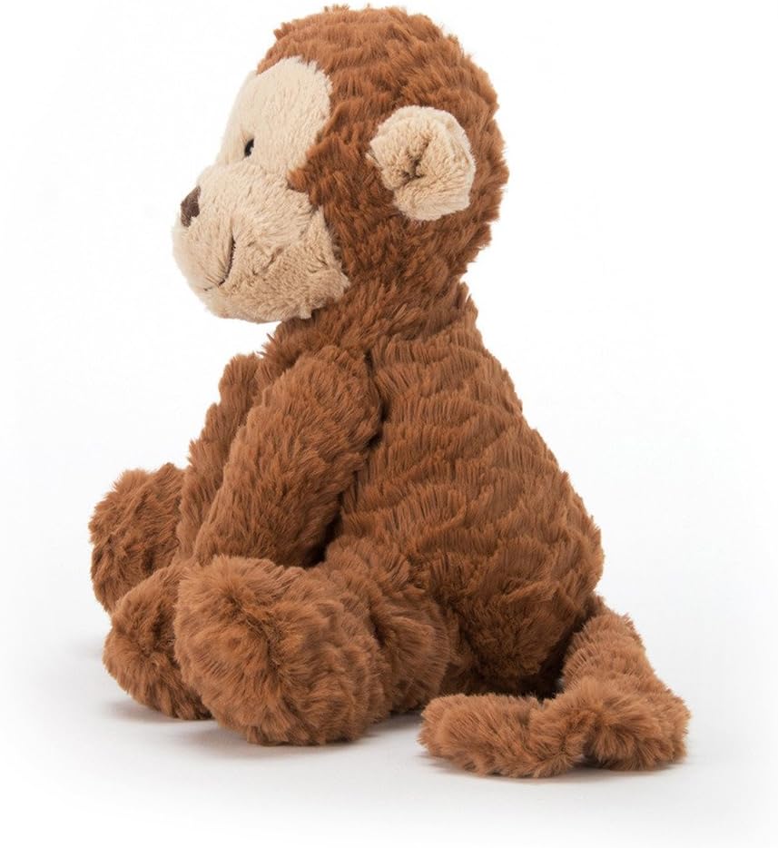 Jellycat Fuddlewuddle Monkey, Medium, 9 inches