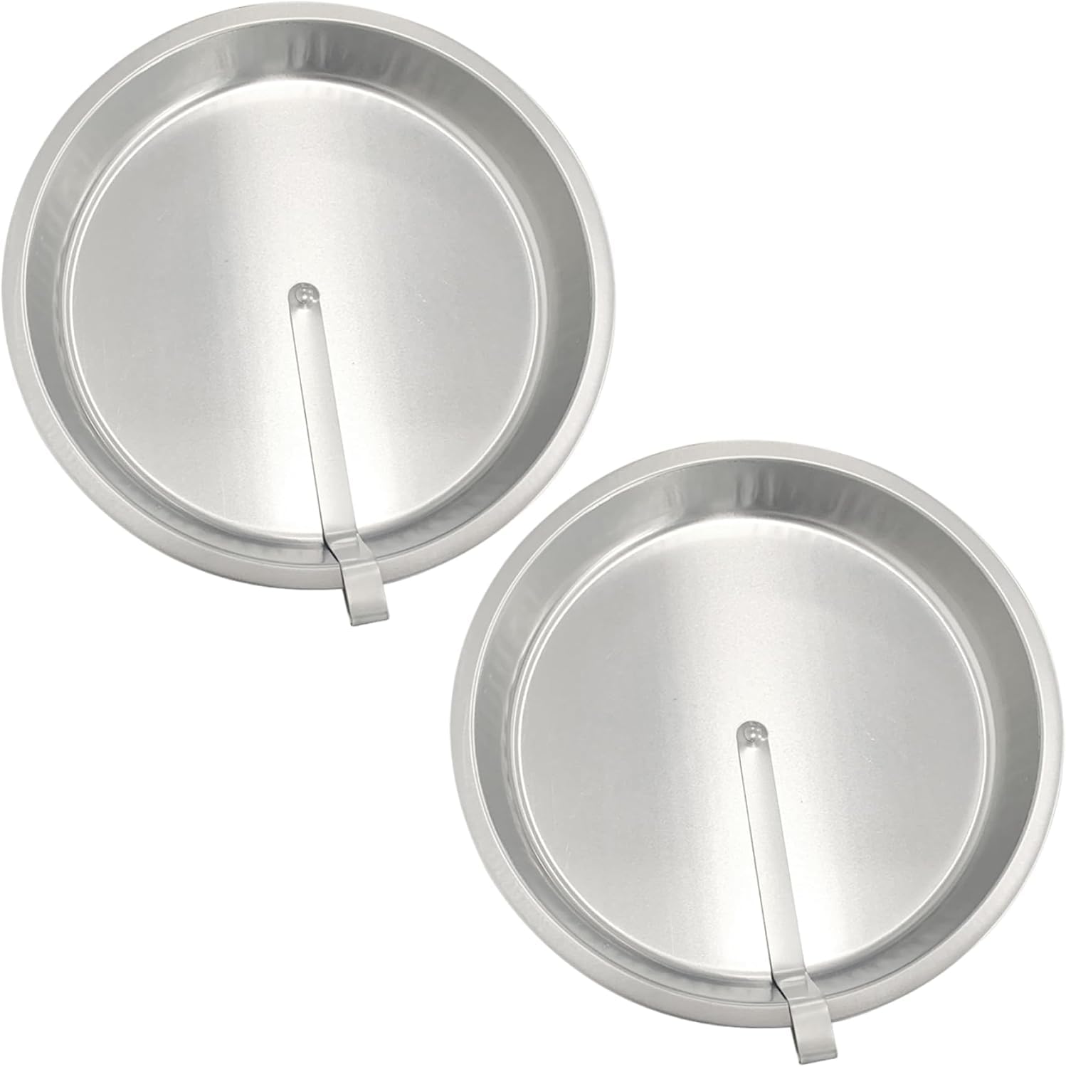 2 Runde Kuchenformen (23 cm Durchmesser), Antihaftbeschichtet, Mit Integriertem Schwenkarm, Robust Und Leicht Zu Reinigen – Ideal Für Die Küche.