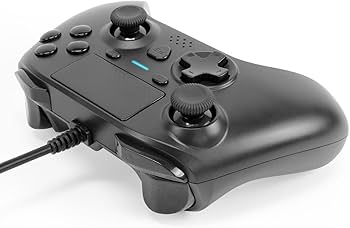 Amazon.co.jp: PS4対応コントローラ『シンプルバトルパッド4(ブラック