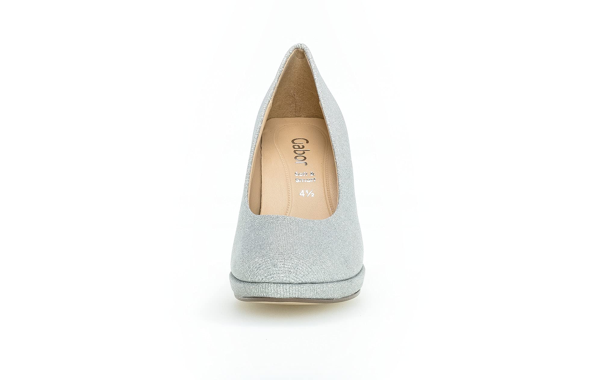 Gabor 01.270 F Damen Pumps | Pumps, Glitzer, Silber, Schlupfschuh, Damen, Schuhe