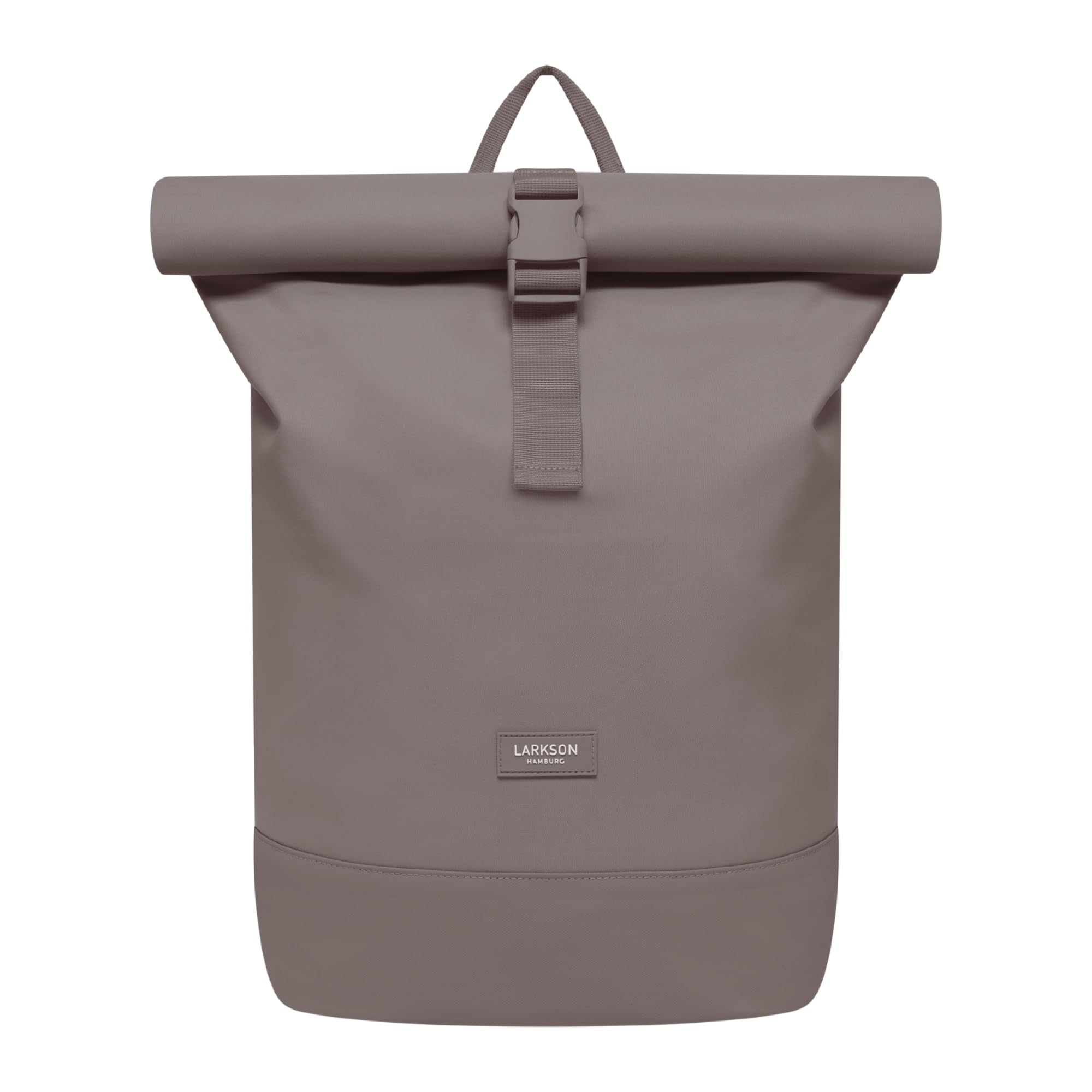 LARKSON Rucksack Damen & Herren Braun - Janne - Rolltop Rucksack mit Laptopfach für Uni, Arbeit, Reise & Fahrrad - Backpack Tagesrucksack Mittelgroß - Wasserabweisend