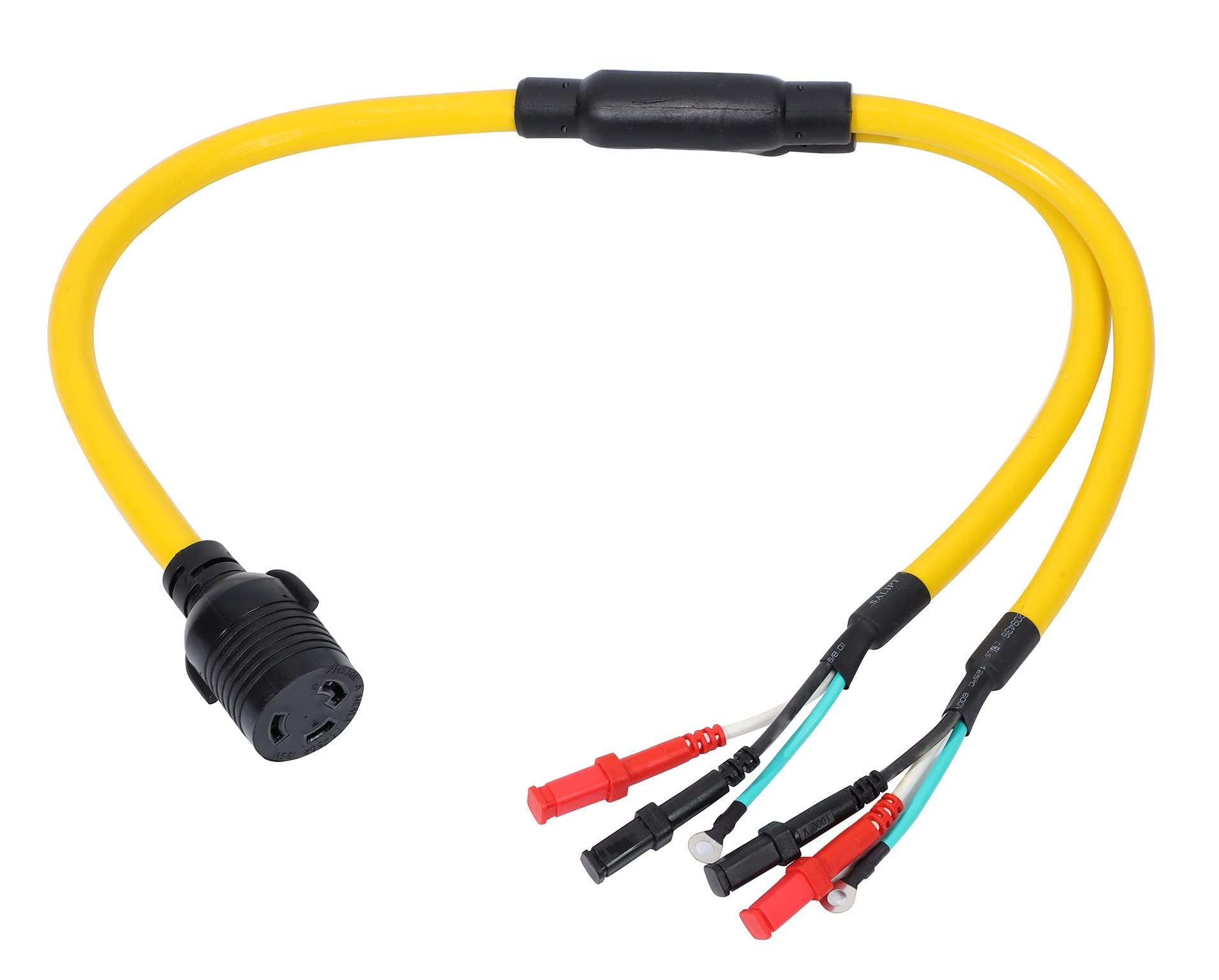 Buy Square Plug to L530R 3 Prong Female Receptacle Twist Lock Y