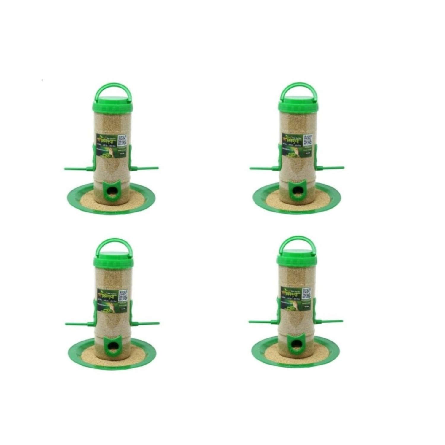 Amijivdaya Medium Bird Food Feeder with Holding Handle Pack of 4 (B07N7QBTQS) Amazon Price History, Amazon Price Tracker