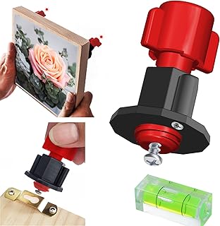 DIKOO Picture Hanging Mark Hole and Leveling Kit for Frame Mural Hanging - with Mini Bubble Level Used for Mark Nail Hole Frames etc Location Tool Set