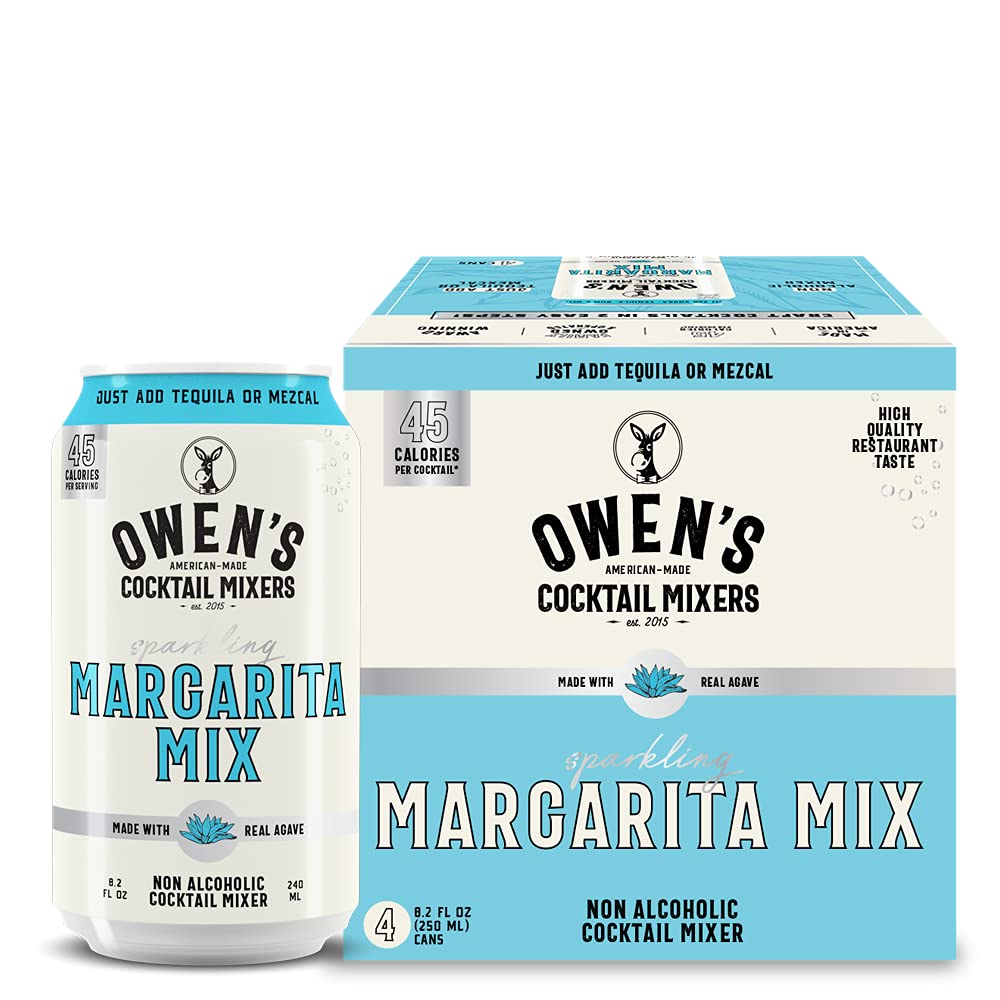 Owens Margarita Mix NonAlcoholic Cocktail Mixers, Cans Fl, 57 OFF