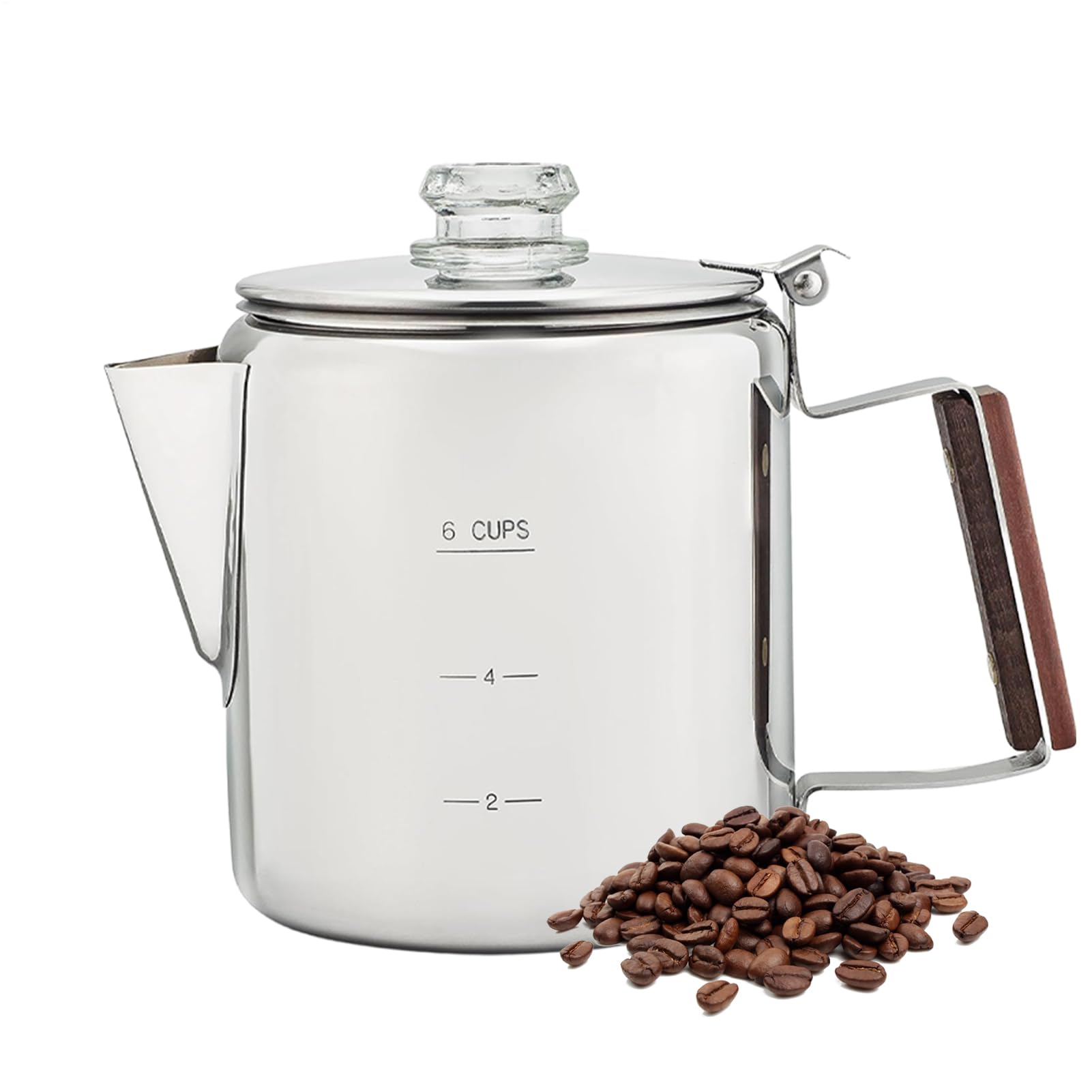 Percoladora Máquina Para Café Portátil Comercial Compacta Inoxidable
