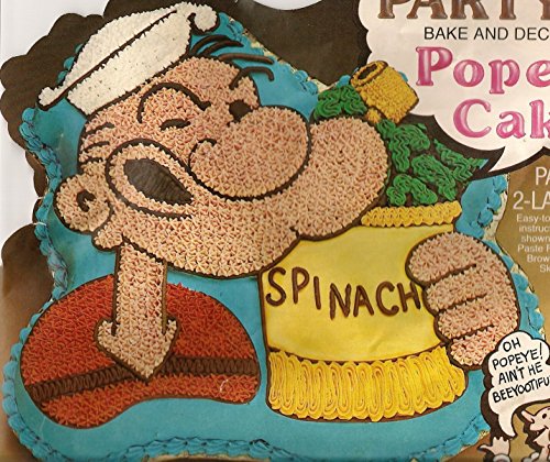 Wilton Cake Pan: Popeye (502-1719, 1980)