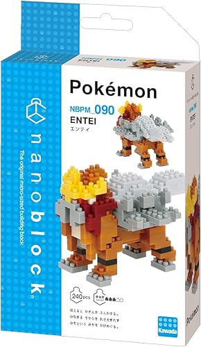 Miniatura 2 de Nanoblock - Pokémon - Entei, serie Pokémon de Nanoblock