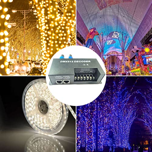 Décodeur DMX 512 variateur de lumière pour bande LED RGBW
