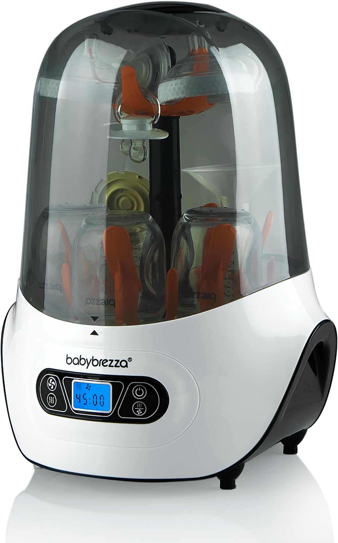 Baby Brezza Baby Bottle Sterilizer and Dryer Machine – Electric Steam Sterilization - Universal Fit - Pacifiers, Glass, Plastic, and Newborn Feeding Bottles with Instruction Manual