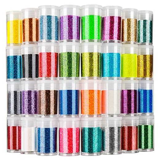 25+ Festive DIY Christmas Gifts to Make This Holiday Season 6 LEOBRO Glitter, Fine Glitter for Resin, Set of 32 Colors, for Nail Body Tumbler Arts and Crafts