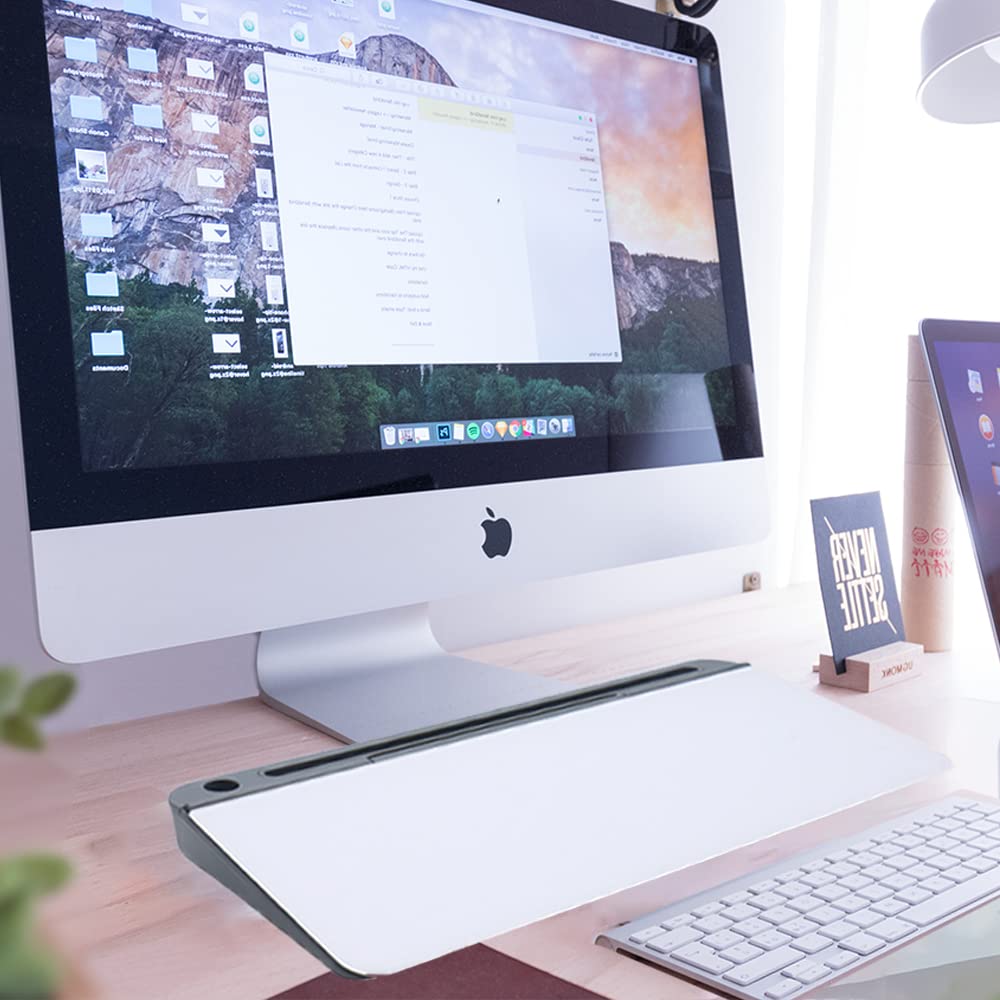 Small Desktop Glass Desktop Computer Pad Whiteboard Dry Erase Board