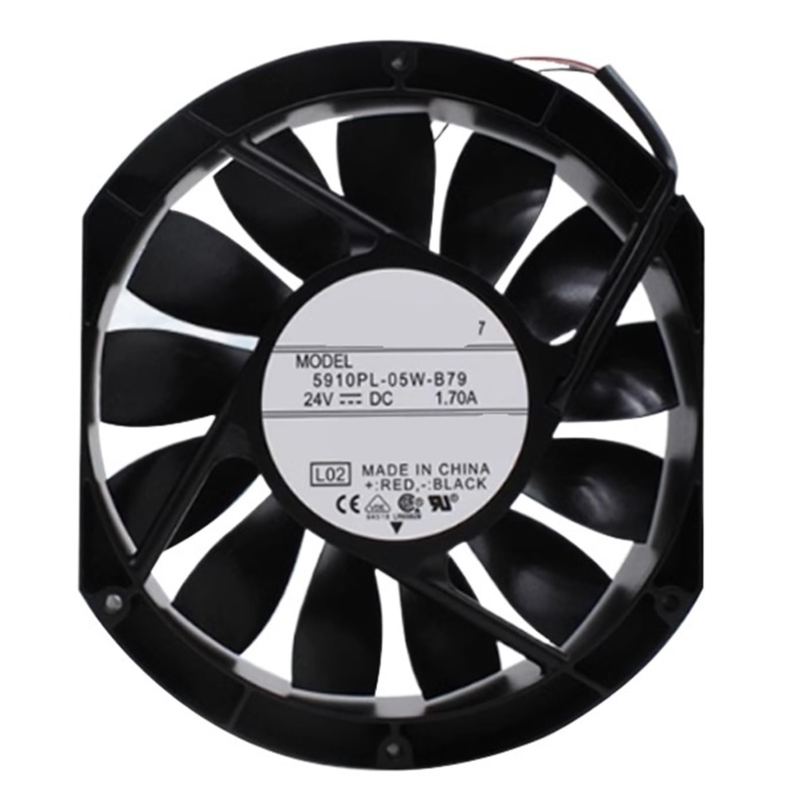 LZIKKGKI 5910PL-05W-B79 24V 1.7A 172 * 150 * 25mm cooling fan