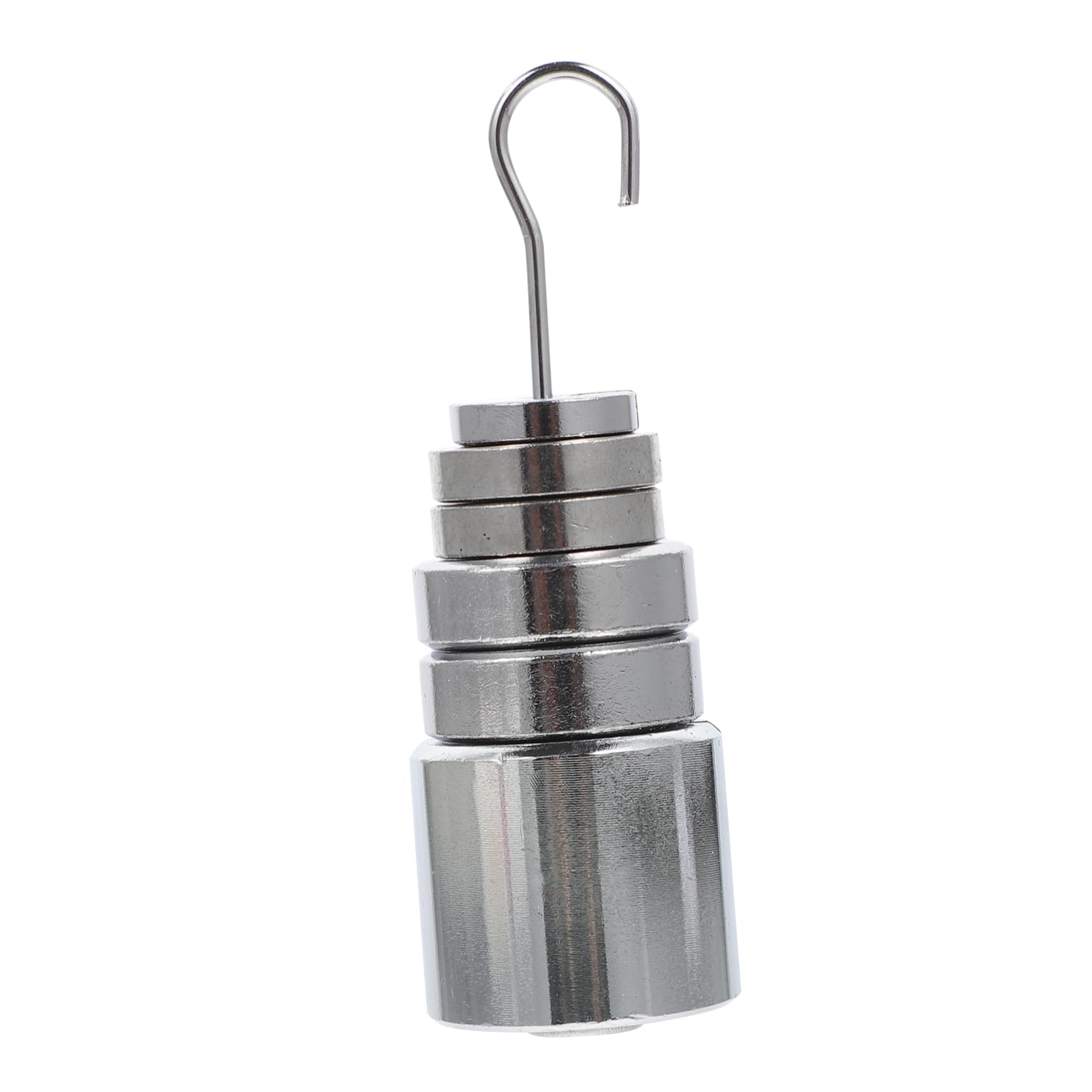 CIYODO 1 Set Mechanical Experiment Equipment Labs Slotted with Hook Experimental Instrument Hangers Slotted and Hanger Experiment Slotted Stable Metal Silver