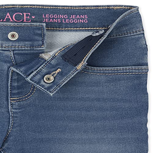 The Children's Place Girls' Stretch Denim Jeggings2