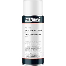 Mohawk Ultra-Flo Clear Lacquer, Clear Gloss Finish, M102-0450, 13 oz