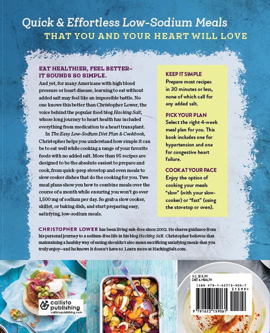 Savor Flavor: Your Guide to the Easy Low Sodium Diet Plan and Cookbook