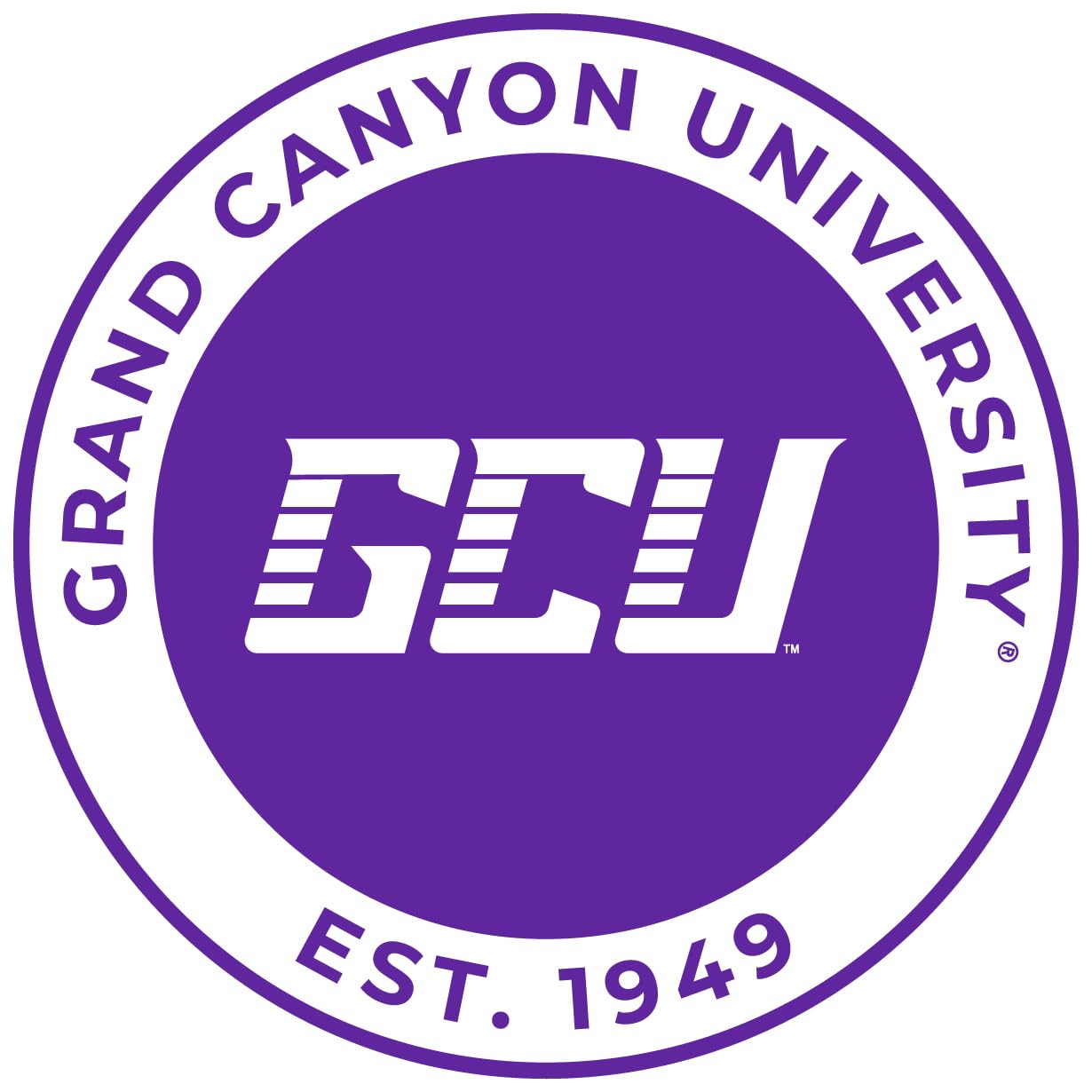 Grand Canyon University Lopes Round Magnet Officially Licensed Collegiate Product 8-Inch