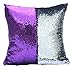 BOOBEI Two Colors Reversible Sequins Mermaid Pillow Cases 16 * 16