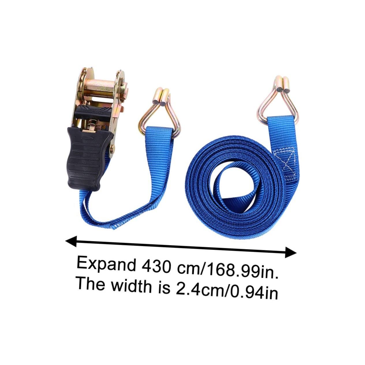 ERINGOGO Cargo Tightening Belt Binding Device No Dust Metal Buckle Ratchet Strap Secure Your Goods Tensioner