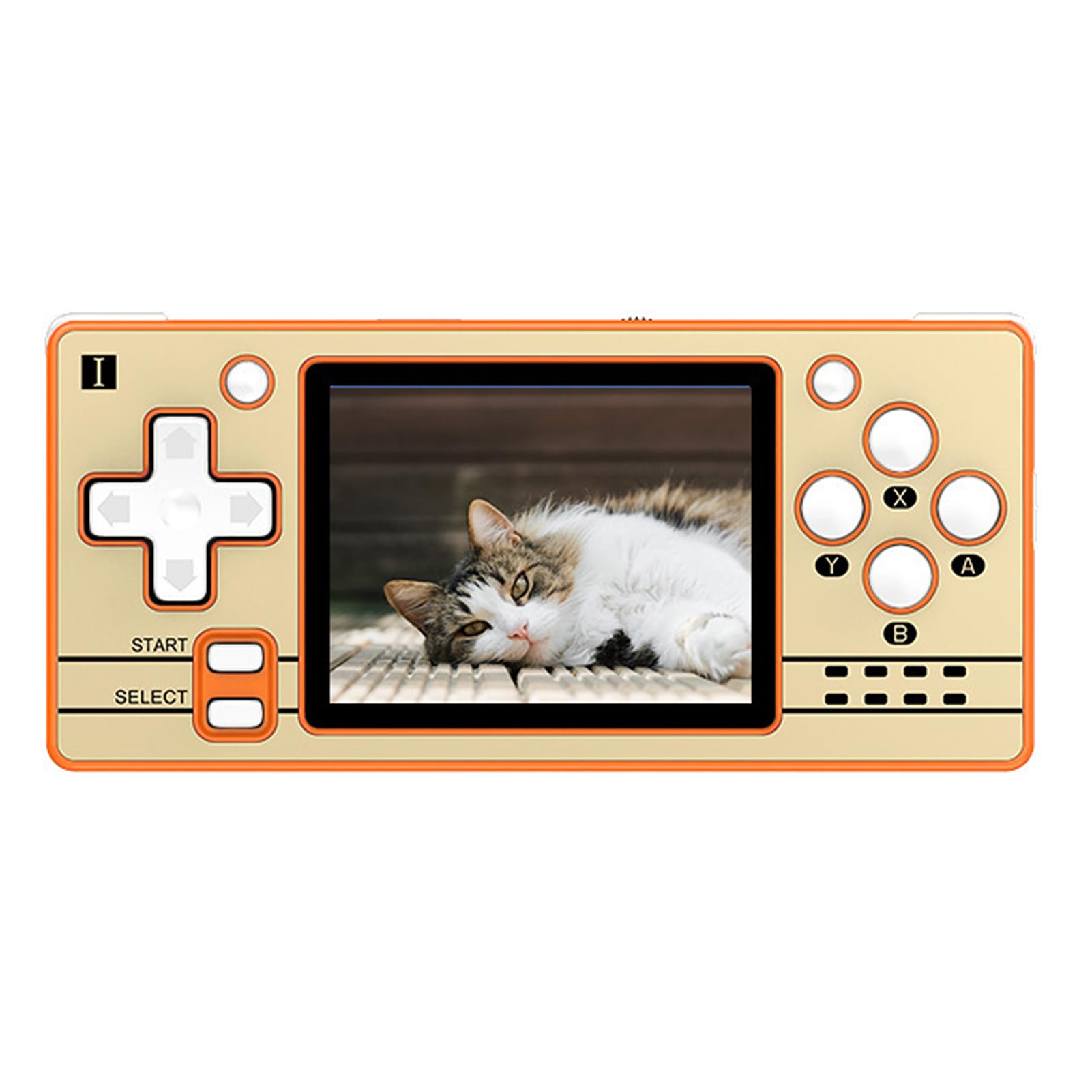 Eacam Consola de Juegos Retro FC de 64 bits, Consola Portátil 2,4 Pulgadas con Pantalla HD IPS, 13 Emuladores, Interfaz Usuario Personalizable, Juegos Larga Duración, (16G)