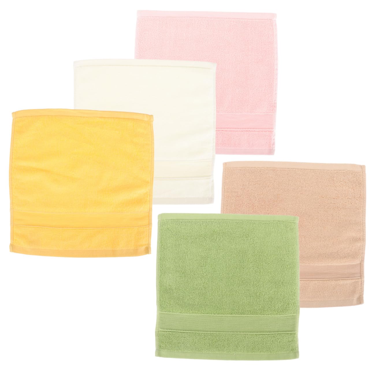 Lingettes Lavables Bébé Coton Pur : Serviettes de Toilette Absorbantes - 8