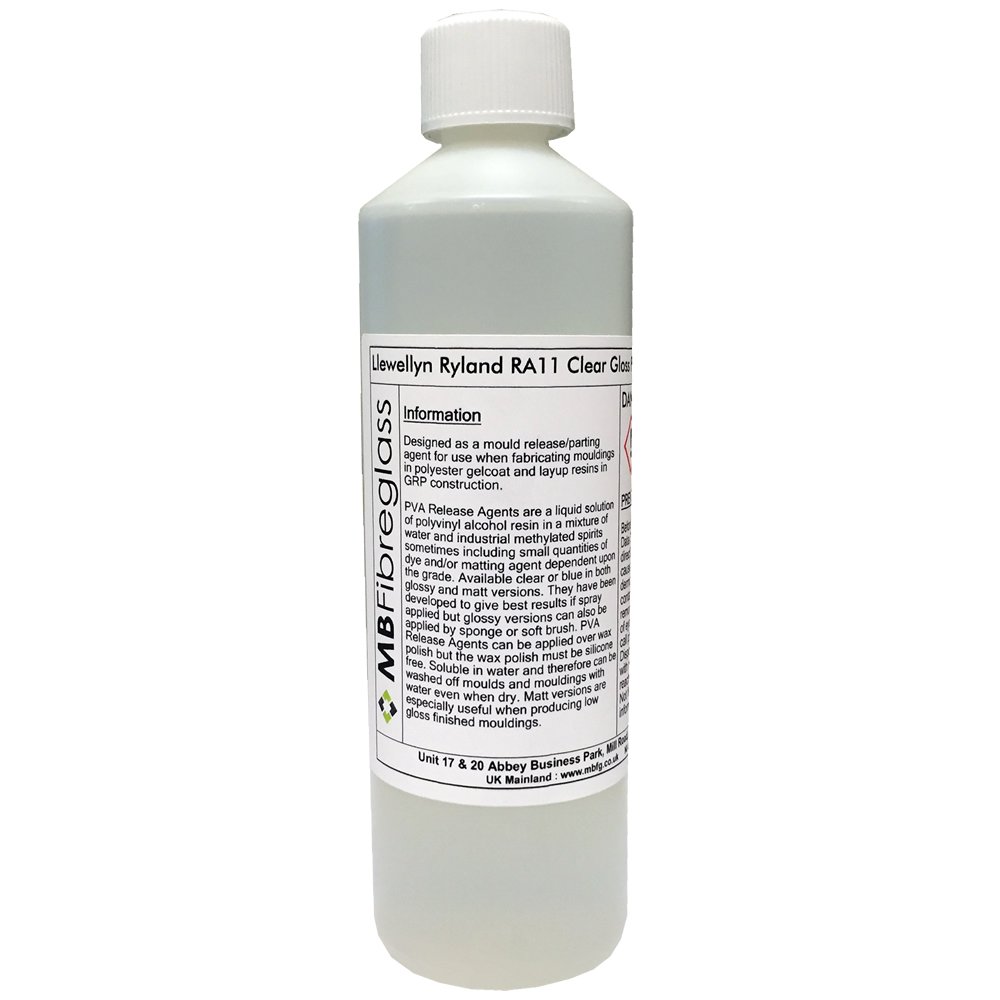 Polycraft ( Mb Fibreglass ) Clear Polycraft Lr Ra11 Pva Gloss Release Agent - 500Ml