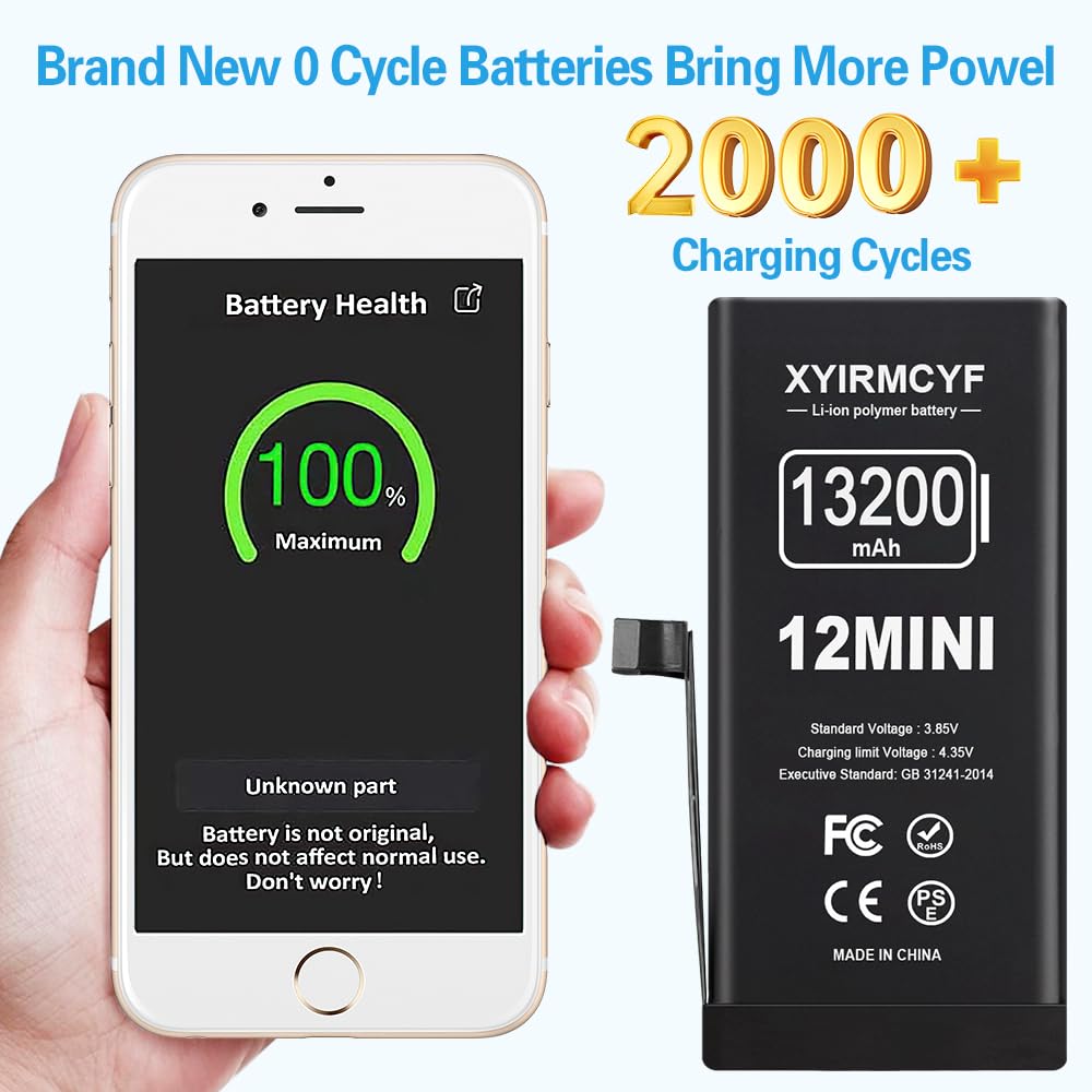 Amazon.com: XYIRMCYF 13200mAh Super Capacity Battery