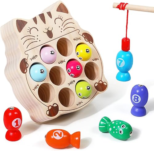 Miniatura 6 de Juguete Montessori de madera para niños de 1, 2, 3 años, educativa preescolar, coordinación de ojos y manos, juguete de aprendizaje para niños