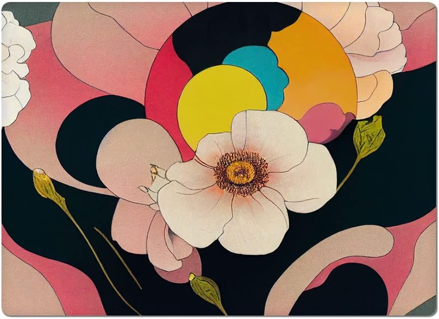 Beautiful Car Magnet 2 PCS - Flower Car Magnet - Themed Sticker