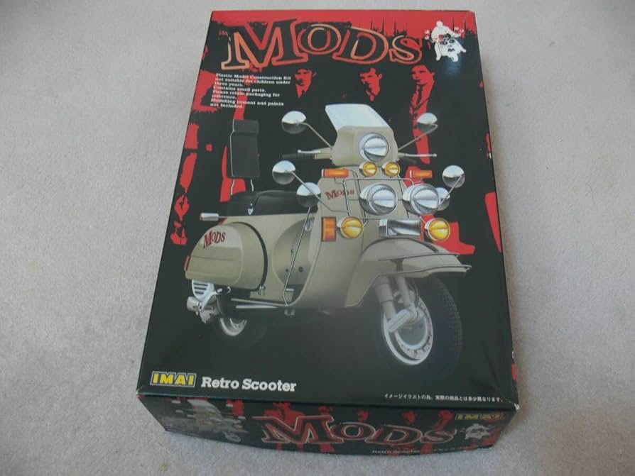 定形外可・絶版！！モッズスクーター・MODS Scooter・イマイ