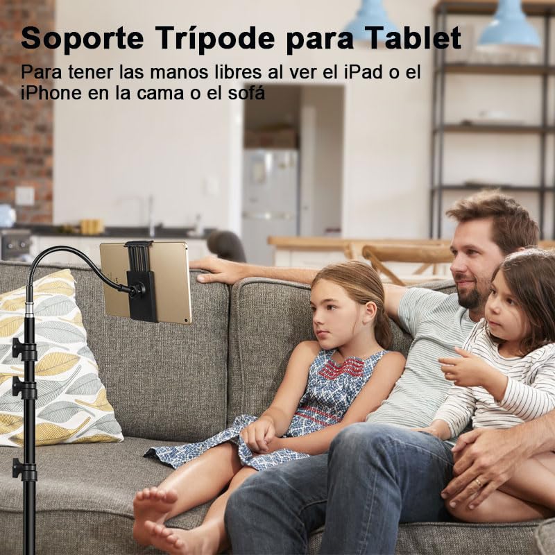 La mejor comparación de Soporte Tablet trípode disponible en línea para comprar. 8 Imagen adicional