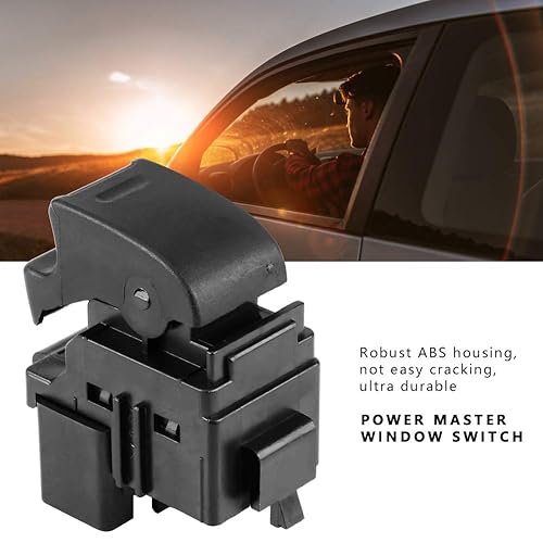 Miniatura 2 de B07S2Drykt, interruptor de ventana Hilux - Terisass Interruptor de ventana 84810-0K010 Interruptor de control eléctrico de una sola ventana para